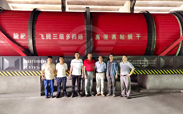 活性飼料烘干機現場 活性飼料烘干機現場