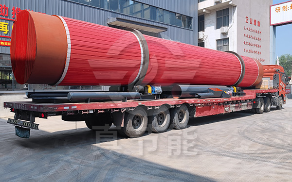 單筒啤酒糟烘干設(shè)備運輸現(xiàn)場