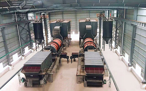 酒糟烘干機運行現場 酒糟烘干機運行現場